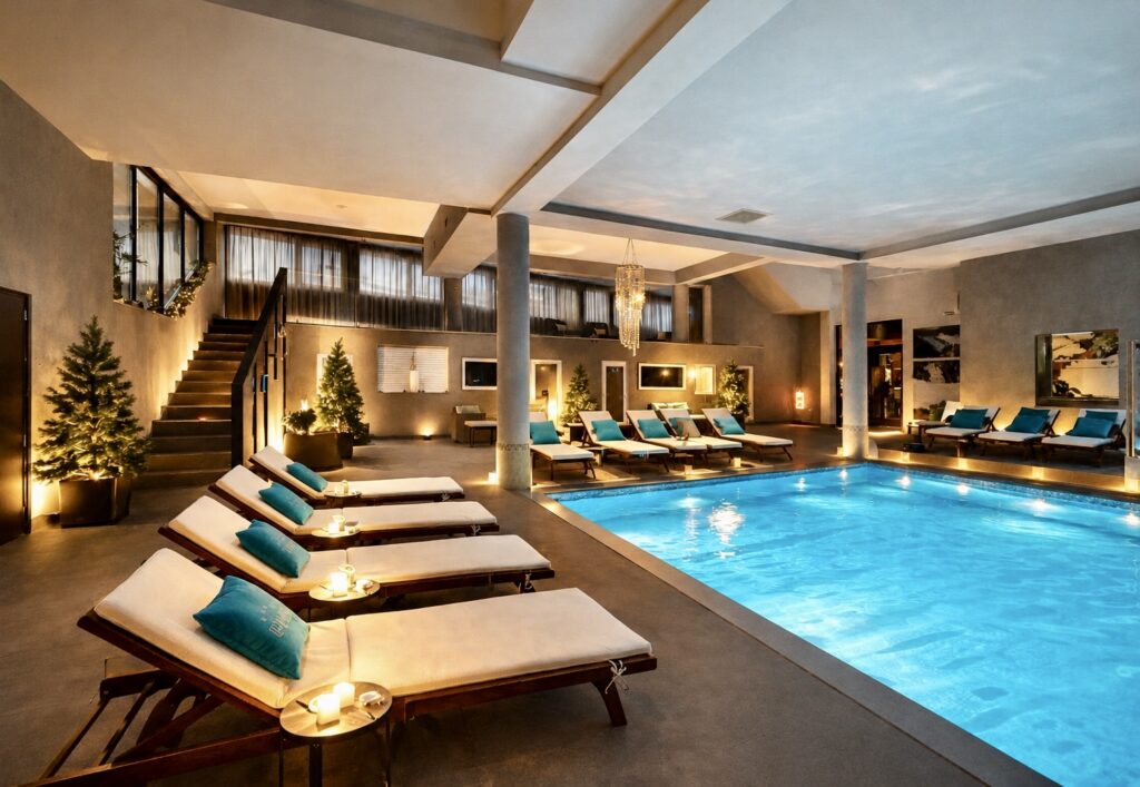 Piscină interioară Vila Roca