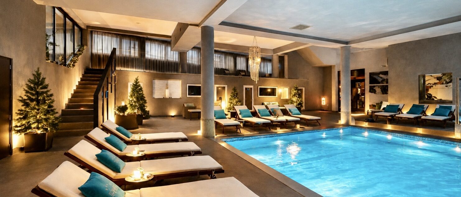 piscină interioară Vila Roca Apuseni